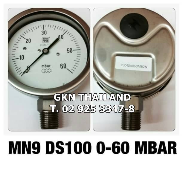 Pressure Gauge Nuova Fima 0-60 MBAR